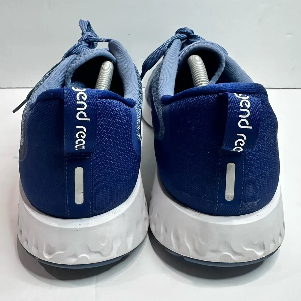 Nike React Blue Mesh Running Shoes